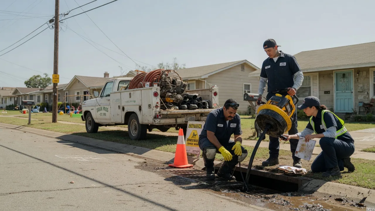 Drain Cleaning in Line Lexington, PA near me